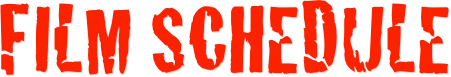 FIlm Schedule